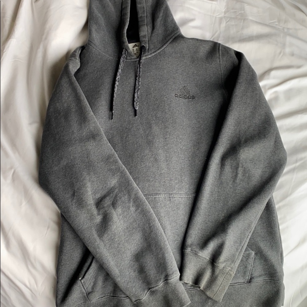 Vintage Heather Grey Adidas Sweater